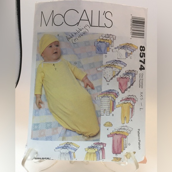 Bundle of (4) Infant/Babies Sewing Patterns - Picture 6 of 10